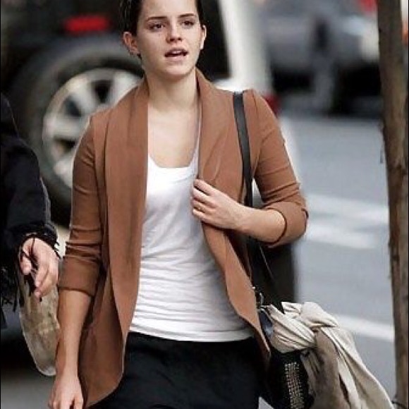 Rare Aritzia Wilfred Chevalier Camel Blazer - Picture 3 of 8